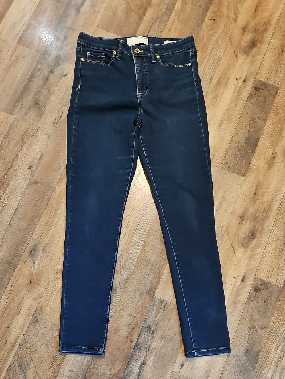 👖Anne Klein Dark Blue Skinny Jeans